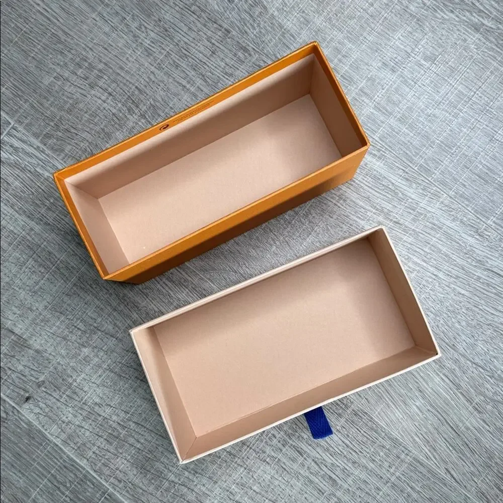 LOUIS VUITTON Orange and Blue Gift Boxes